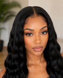 Glueless 11×6 HD Lace 42-Inch Natural Black Body Wave Wig · New39