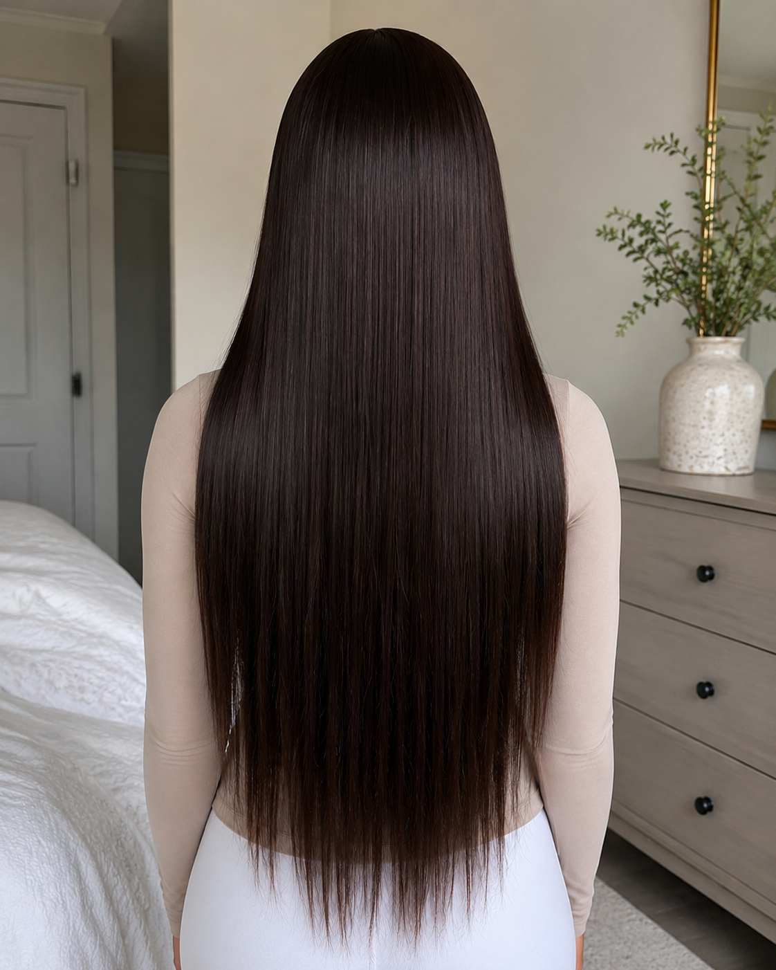 Glueless 11×6 HD Lace Silky Straight Wig · Color14