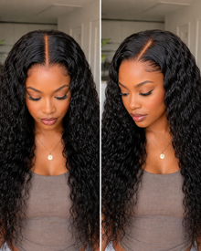 Glueless 11×6 HD Lace Water Wave Wig · New01