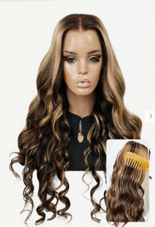 Glueless 11×6 HD Lace Balayage Loose Body Wave Wig · New50