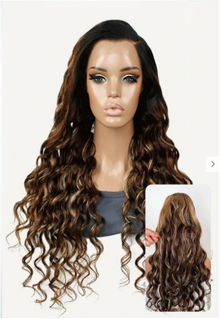 Glueless 11×6 HD Lace Blonde Ombre Body Wave Wig · New45
